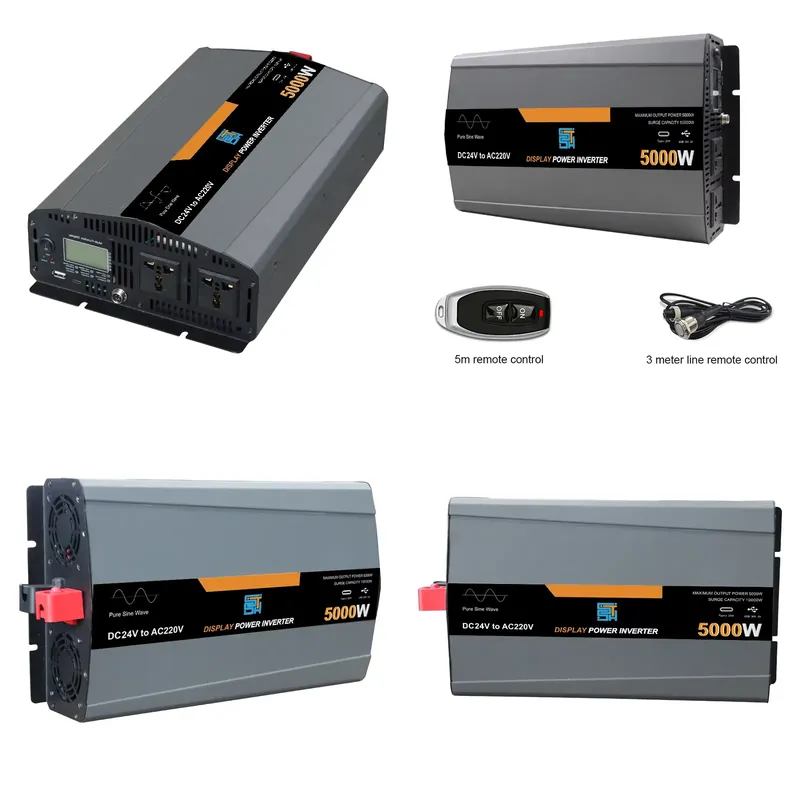 Off Grid Solar Inverter 48V 6000W - für Gleichstrom 12V 24V 48V zu