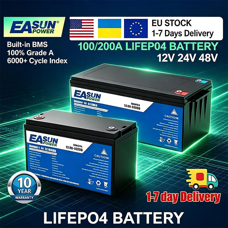EASUN POWER LiFePO4 Batterie 1 – Grid Tie Inverter Limiter 2000W Bewertung und Preis