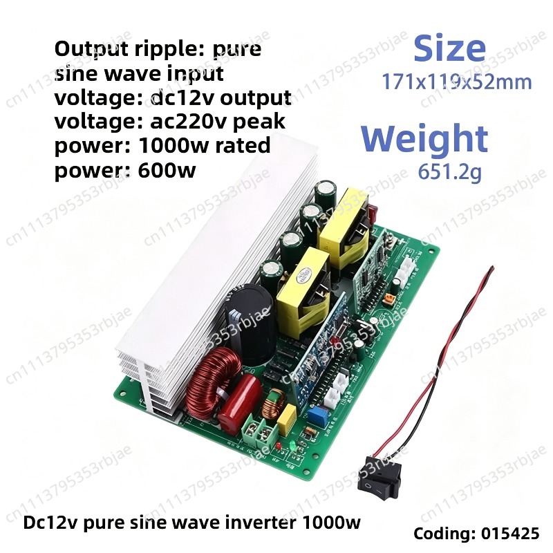 500W/1000W Reiner Sinus-Wechse – Pure Sine Wave Inverter Board 24V 48V Bewertung und Preis